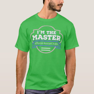 Camiseta Estudos Auxiliares de Médico Graduação em Mestrado