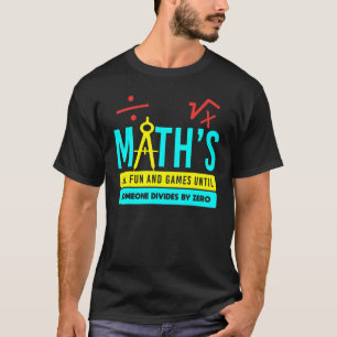 Camiseta Estudos de Matemática na Escola de Professores de