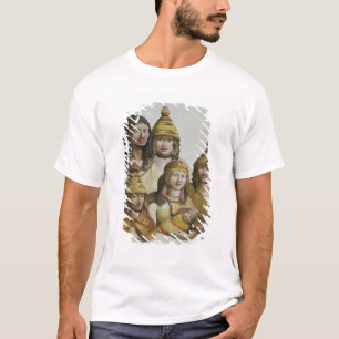 Camiseta Estudos dos americanos nativos (litho da cor)