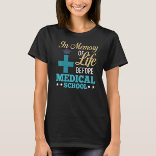 Camiseta Estudos Médicos Estudantes de Ensino Superior