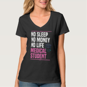 Camiseta Estudos Médicos Estudantes de Ensino Superior