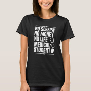 Camiseta Estudos Médicos Estudantes de Ensino Superior