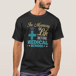 Camiseta Estudos Médicos Estudantes de Ensino Superior