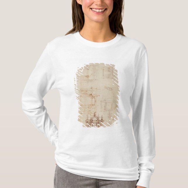 Camiseta Estudos para a composição arquitectónica (Frente)