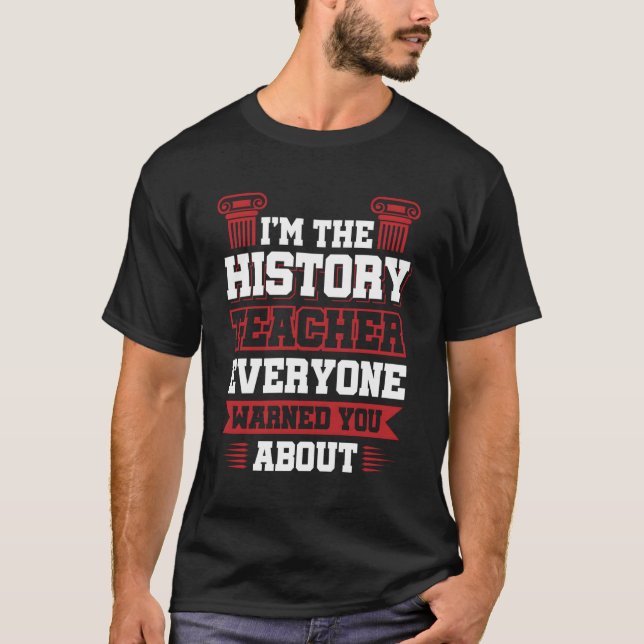 Camiseta Estudos Sociais de Professores de História (Frente)