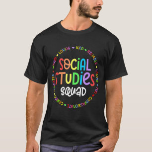 Camiseta Estudos Sociais Espalharam Primeiro Dia De Escola 