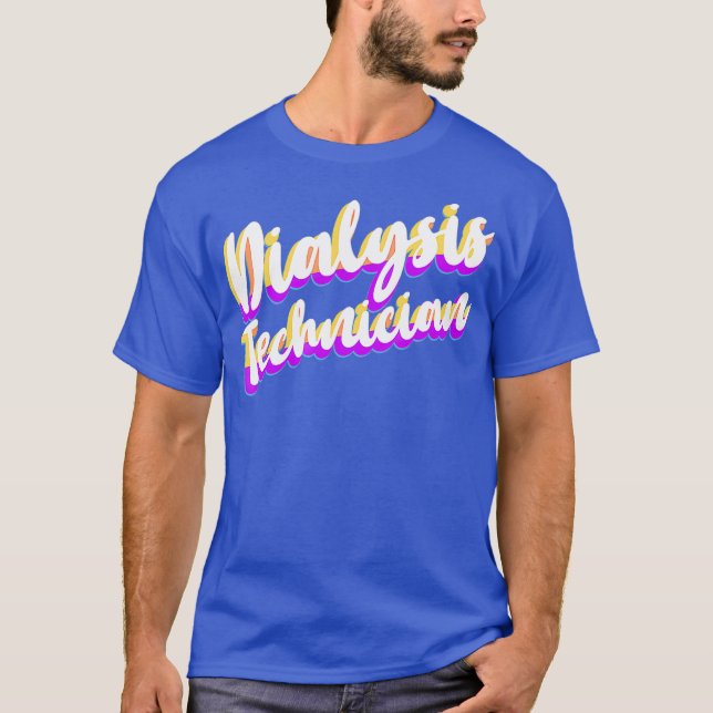 Camiseta Estudos Técnicos de Diálise Nefrologia Tech (Frente)