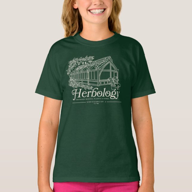 Camiseta Estufa de Herbologia de HOGWARTS™ (Frente)