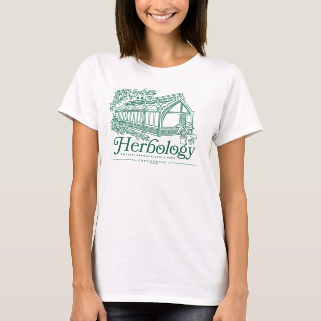 Camiseta Estufa de Herbologia de HOGWARTS™ (Frente)