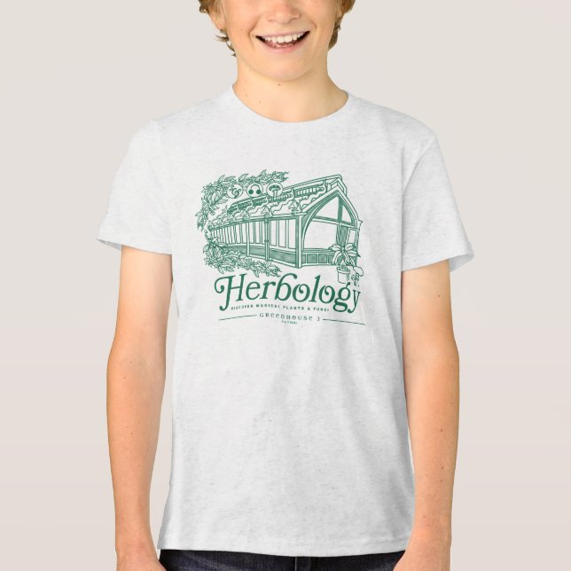 Camiseta Estufa de Herbologia de HOGWARTS™ (Frente)