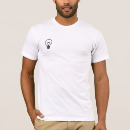 Camiseta Estupidez é vergonhosa camisa-T masculina