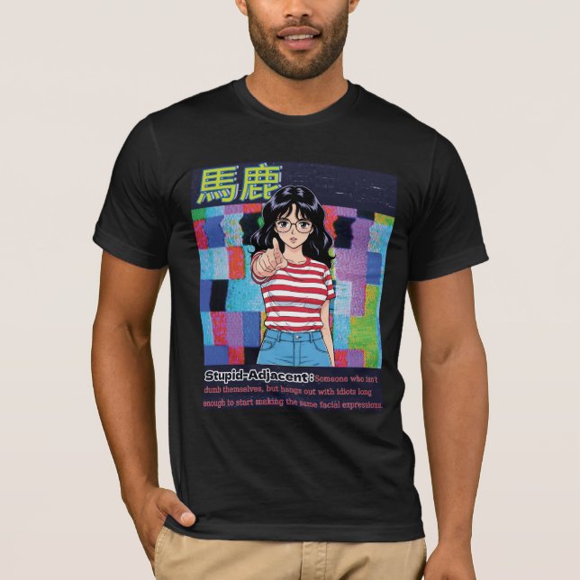 Camiseta Estúpido Adjacente (Frente)