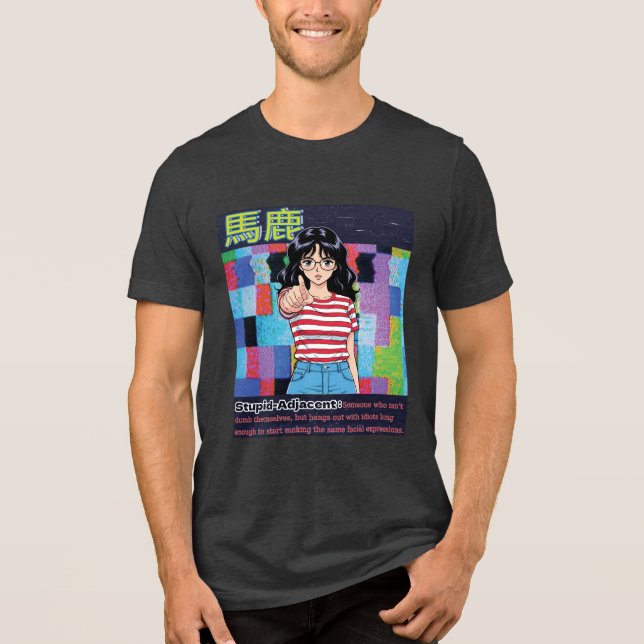 Camiseta Estúpido Adjacente (Frente)