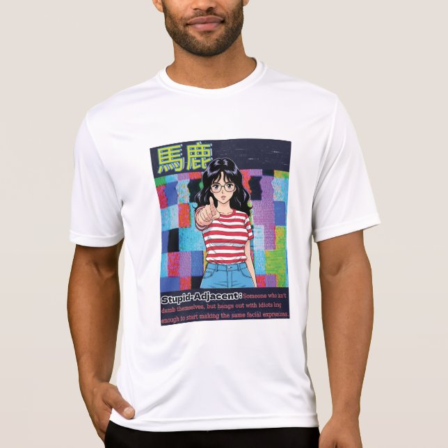 Camiseta Estúpido Adjacente (Frente)
