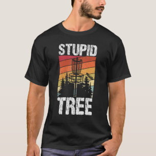 Camiseta Estúpido Disco Árvore Golf Esporte Frisbee Ventila