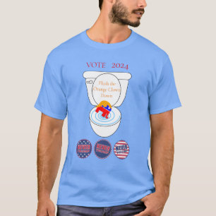 Camiseta Esvaziar O Palhaço Laranja Thunder_Cove