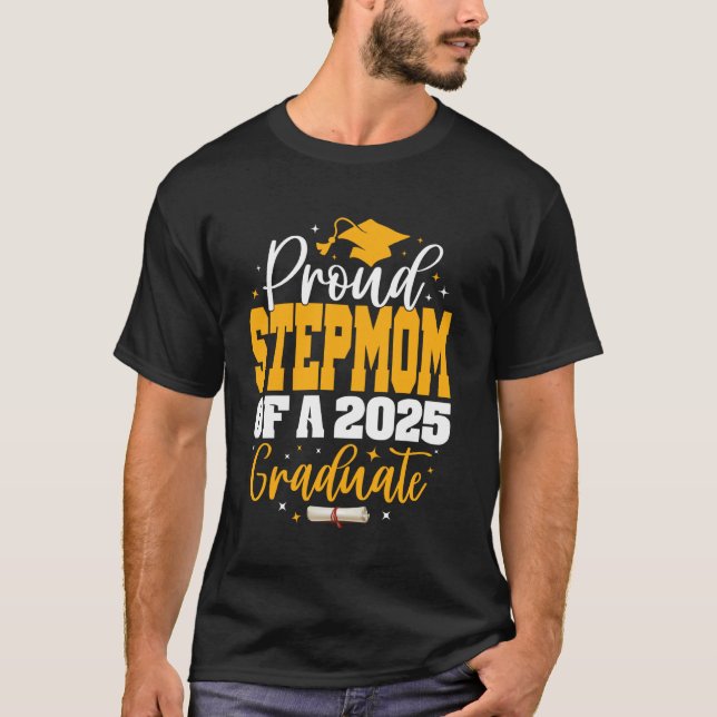 Camiseta Etapa orgulhosaMãe de uma classe de Mais velho G d (Frente)