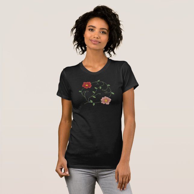Camiseta Eternal Bloom Embroidery (Frente Completa)