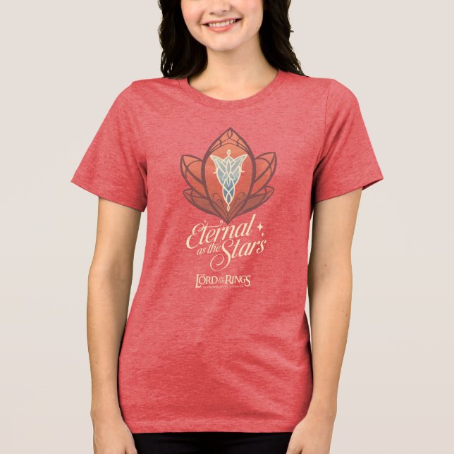 Camiseta Eternal como as Estrelas Mesmo-Estrela Gráfica (Frente)