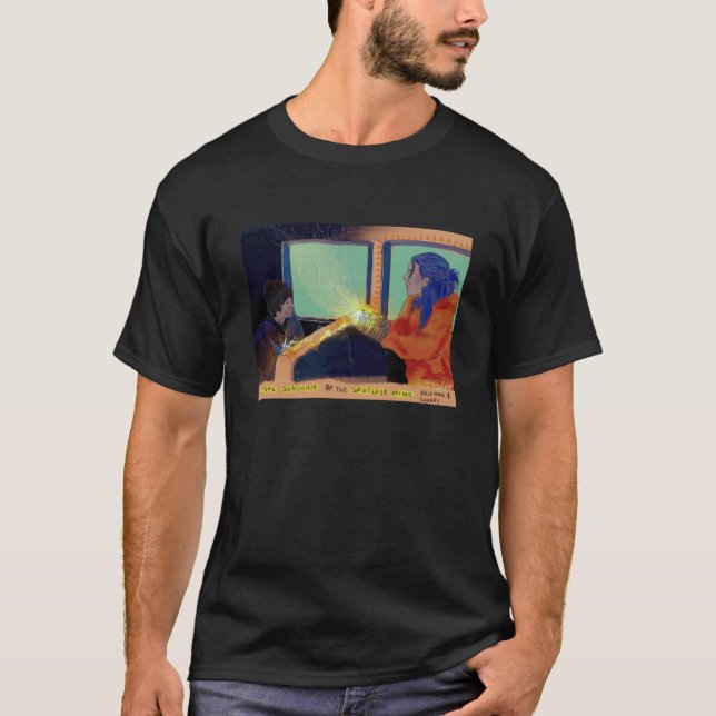 Camiseta Eternal Sunshine Of The Spotless Mind MOVIE PRINT  (Frente)