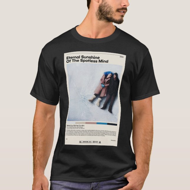 Camiseta Eternal Sunshine Of The Spotless Mind Poster  Mich (Frente)