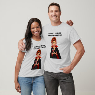 Camiseta Eternamente, Vampiro Sass