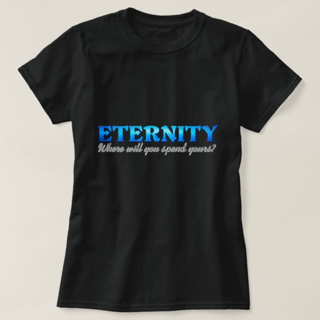 Camiseta Eternidade (Frente do Design)