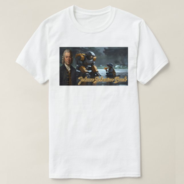 Camiseta Eterno Bach (Frente do Design)