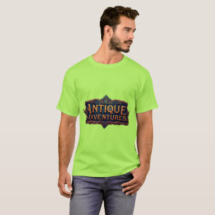 Camiseta Eterno de Arte Antigráfico de Aventuras -