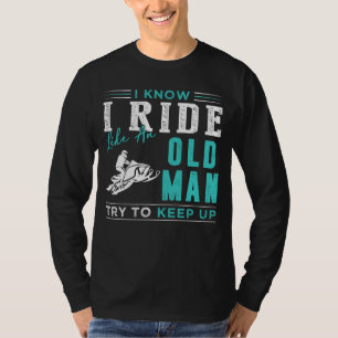 Camiseta Eterno Snow Adventurer: Eu sei que dirijo um Snowm