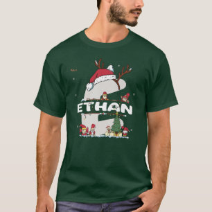 Camiseta Ethan Christmas w Ethan Name
