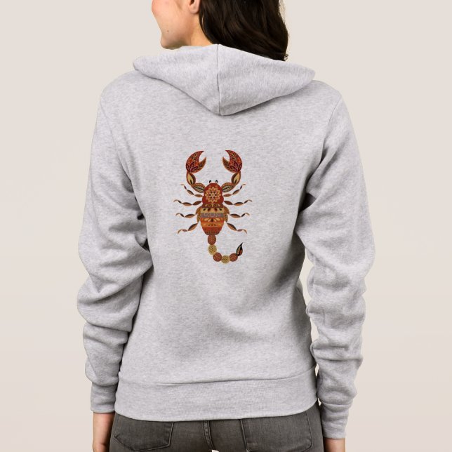 Camiseta Ethnic Floral Scorpion (Verso)