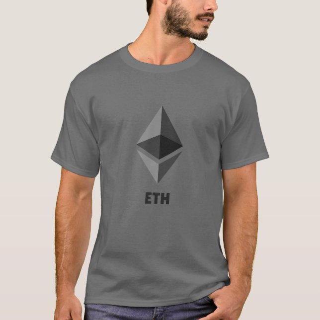 Camiseta ETHUM ETH Crypto Currency (Frente)