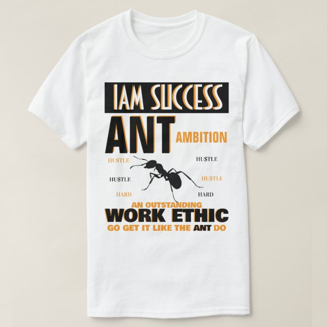 CAMISETA ÉTICA DE TRABALHO (Frente do Design)