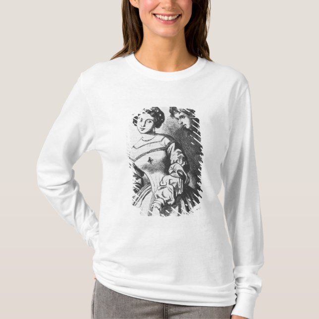 Camiseta Etienne Lousteau que fala a uma atriz (Frente)
