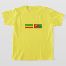 Etiópia Eritreia Flags