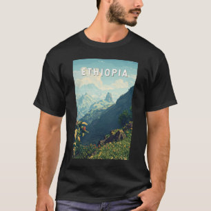 Camiseta Etiópia - Viagem Art Vintage