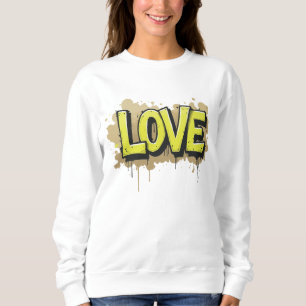 Camiseta Etiqueta de amor monocromática