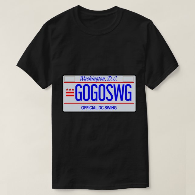 Camiseta Etiqueta de balanço DC Gogo (Frente do Design)