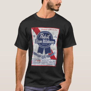 Camiseta Etiqueta de Fita Azul Pabst
