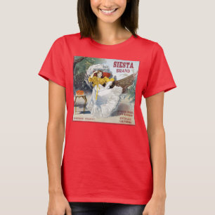 Camiseta "Etiqueta de Fruta de Vintage"