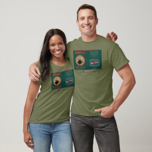 Camiseta Etiqueta de Motek e Feijão da McMotek