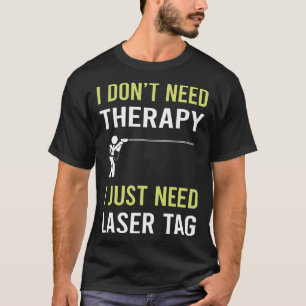 Camiseta Etiqueta laser para terapia