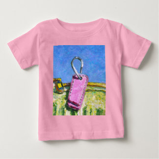 Camiseta Etiqueta Rosa