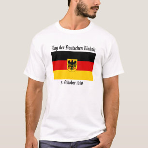 Camiseta Etiquete o der Deutschen Einheit, 3. Oktober 1990