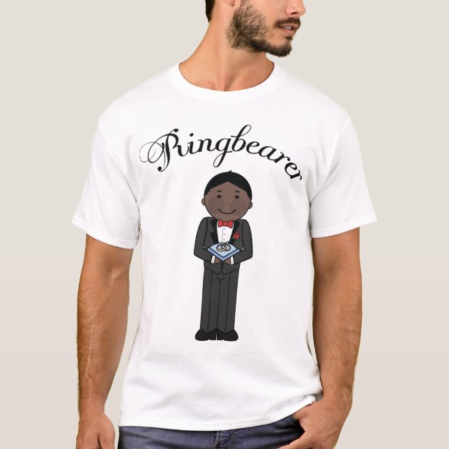 Camiseta Étnica de Crianças do Ringbearer (Frente)