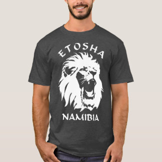 Camiseta Etosha National Park Namibia Lion Face