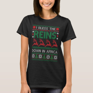 Camiseta Eu Abençoo As Reinas Na África Engraçada U De Nata