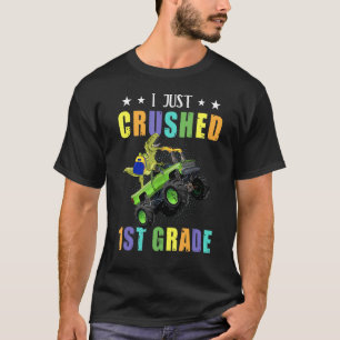 Camiseta Eu Acabei De Esmagar Um Caminhão Monstro De Dinoss