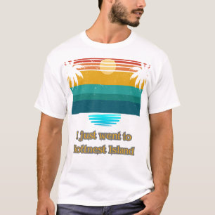 Camiseta Eu acabei de ir para Byron Bay Rottnest Island
